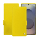硬质真皮保护套 Samsung Galaxy S25 Ultra - Jaune fluo ( Pantone #c9ff57 ) 