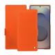 Funda de piel Samsung Galaxy S25 Ultra - Orange fluo ( Pantone #ff5406 ) 