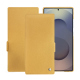 Samsung Galaxy S25 Ultra leather case - Or Maïa ( Pantone 871C ) 