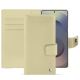Custodia in pelle Samsung Galaxy S25 Ultra - Beige ( Nappa - Pantone #ceb888 ) 