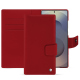 Funda de piel para cartera Samsung Galaxy S25 Ultra - Rouge ( Nappa - Pantone #d50032 ) 