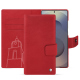 Funda de piel para cartera Samsung Galaxy S25 Ultra - Rouge troupelenc ( Pantone #AB191A )