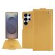 Samsung Galaxy S25 Ultra leather case - Or Maïa ( Pantone 871C ) 