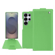 Custodia in pelle Samsung Galaxy S25 Ultra - Vert olive ( Nappa - Pantone #a7c58e ) 
