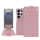 Lederschutzhülle Samsung Galaxy S25 Ultra - Rose - Couture ( Nappa - Pantone #efbae1 ) 