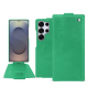 Funda de piel Samsung Galaxy S25 Ultra - Menthe vintage ( Pantone #37b375 ) 