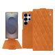 Lederschutzhülle Samsung Galaxy S25 Ultra - Mandarine vintage - Couture ( Pantone #d47231 ) 