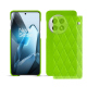 Custodia in pelle Samsung Galaxy S25 Ultra - Vert fluo - Couture ( Pantone #00ab5f ) 