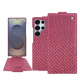 Housse cuir Samsung Galaxy S25 Ultra - Serpent ciclamino ( Pantone #9E4C6E ) 