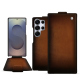 Funda de piel Samsung Galaxy S25 Ultra - Marron Patine