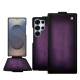 Capa em pele Samsung Galaxy S25 Ultra - Violet Patine
