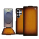 Housse cuir Samsung Galaxy S25 Ultra - Doré Patine