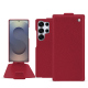 Custodia in pelle Samsung Galaxy S25 Ultra - Rouge passion ( Pantone #a6192e ) 