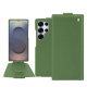 Funda de piel Samsung Galaxy S25 Ultra - Vert Veggie ( Pantone #68724d ) 