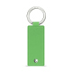 Porta-chaves retangular em pele - Vert olive ( Nappa - Pantone #a7c58e ) 
