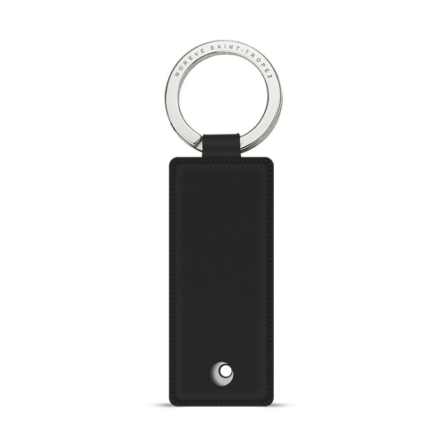 Rectangular leather key ring