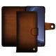 Funda de piel para cartera Samsung Galaxy S25 - Marron Patine