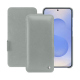 Samsung Galaxy S25 leather case - Gris ( Nappa - Pantone #c1c6c8 ) 