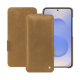 Housse cuir Samsung Galaxy S25 - Sable vintage ( Pantone #9b7340 ) 