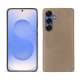 Custodia in pelle Samsung Galaxy S25 - Taupe vintage ( Pantone #bda790 ) 