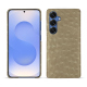 Funda de piel Samsung Galaxy S25 - Autruche desert ( Pantone #A39382 ) 
