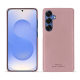 Samsung Galaxy S25 leather cover - Rose PU ( Pantone #efbae1 ) 