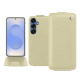 Samsung Galaxy S25 leather case - Ivoire ( Pantone #d6d6c6 ) 
