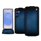 Lederschutzhülle Samsung Galaxy S25 - Bleu Patine