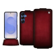 Lederschutzhülle Samsung Galaxy S25 - Rouge Patine