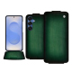 Lederschutzhülle Samsung Galaxy S25 - Vert Patine