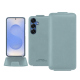 Custodia in pelle Samsung Galaxy S25 - Bleu Ciel PU ( Pantone #abcae9 )