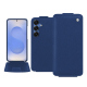 Custodia in pelle Samsung Galaxy S25 - Bleu frisson ( Pantone #29588c ) 