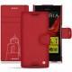 Funda de piel Sony Xperia XZ  - Rouge troupelenc