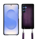 Coque avec bandoulière Samsung Galaxy S25 - Violet Patine