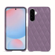 Samsung Galaxy A56 leather cover - Lilas - Couture ( Nappa - Pantone #b9a3e3 ) 