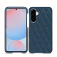 Funda de piel Samsung Galaxy A56 - Indigo - Couture ( Pantone #1f4565 ) 