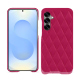 Lederschutzhülle Samsung Galaxy A56 - Rose fluo - Couture ( Pantone #ff16b4 ) 