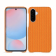 レザーケース Samsung Galaxy A56 - Abaca arancio ( Pantone #d77540 )