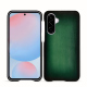 レザーケース Samsung Galaxy A56 - Vert Patine