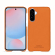 Capa em pele Samsung Galaxy A56 - Orange PU ( Pantone #ff9351 )