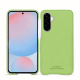 Lederschutzhülle Samsung Galaxy A56 - Vert olive PU ( Pantone #a7c58e )