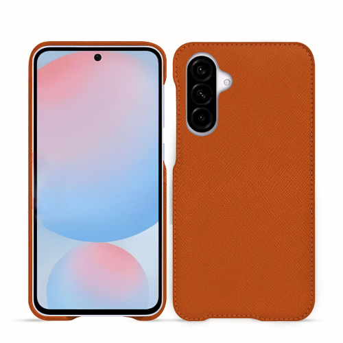 Premium Case for Samsung Galaxy A56 - Noreve Saint-TropezOrange vibrant ( Pantone #e36b39 ) 