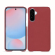 Samsung Galaxy A56 leather cover - Rouge Veggie ( Pantone #862633 ) 