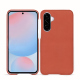 Custodia in pelle Samsung Galaxy A56 - Orange Veggie ( Pantone #cb6015 ) 