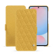 Samsung Galaxy A56 leather case - Mimosa - Couture ( Pantone #b39437 ) 