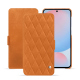 レザーケース Samsung Galaxy A56 - Mandarine vintage - Couture ( Pantone #d47231 ) 