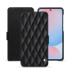 Capa em pele Samsung Galaxy A56 - Onyx - Couture ( Noir / Black ) 