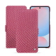 Funda de piel Samsung Galaxy A56 - Serpent ciclamino ( Pantone #9E4C6E ) 