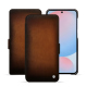 Capa em pele Samsung Galaxy A56 - Marron Patine