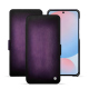 Housse cuir Samsung Galaxy A56 - Violet Patine